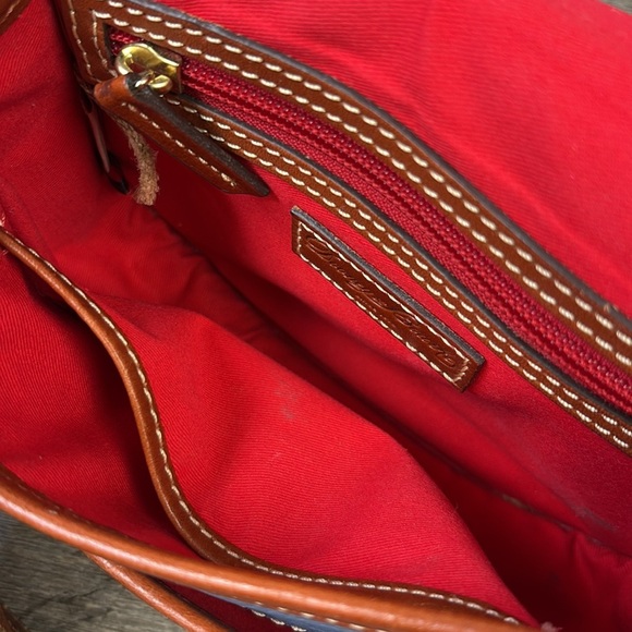 Dooney & Bourke Pebble Grain HALLIE Saddle Bag - Picture 6 of 11